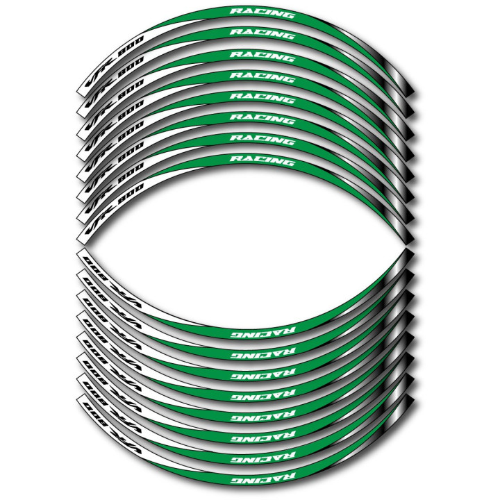Honda Vfr 800 Vtec Style 7 Wheel Stripes Stickers Decals - DecalsHouse