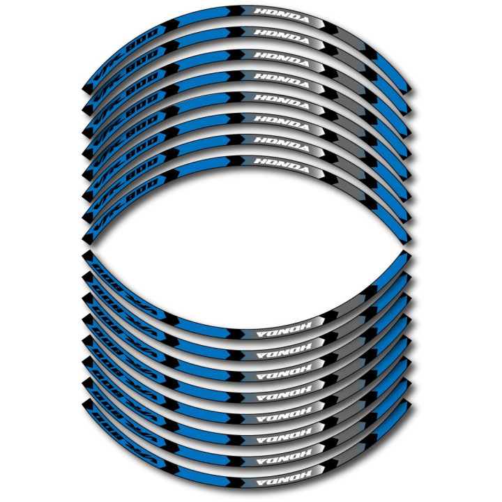 Honda Vfr 800 Wheel Stripes Stickers Decals - DecalsHouse
