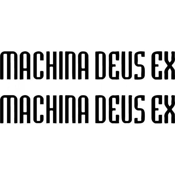 2x Machina Deus Exband Logo...