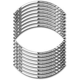 Kawasaki Er 6f Style 5 Wheel Stripes Stickers Decals - DecalsHouse