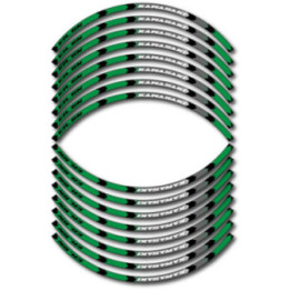 Kawasaki Er 6n Style 8 Wheel Stripes Stickers Decals - DecalsHouse