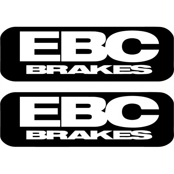 2x Ebc Brakes Logo Vinyl...