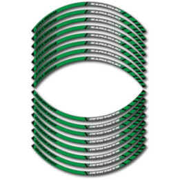Kawasaki Zrx 1200 Style 2 Wheel Stripes Stickers Decals - DecalsHouse