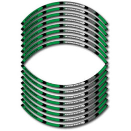 Kawasaki Zrx 1200 Style 7 Wheel Stripes Stickers Decals - DecalsHouse