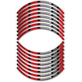Kawasaki Zrx 1200 Style 9 Wheel Stripes Stickers Decals - DecalsHouse