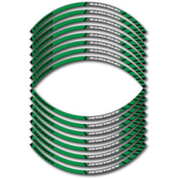 Kawasaki Zzr 1100 Style 13 Wheel Stripes Stickers Decals - DecalsHouse