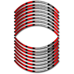 Kawasaki Zzr 1100 Style 6 Wheel Stripes Stickers Decals - DecalsHouse