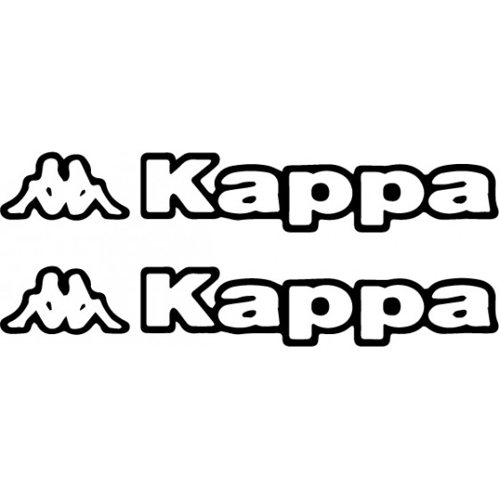2x Kappa Logo Vinyl...