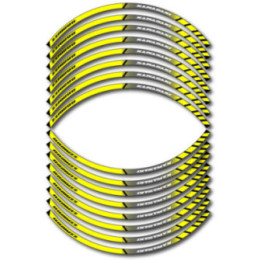 Kawasaki Zzr 1200 Style 8 Wheel Stripes Stickers Decals - DecalsHouse