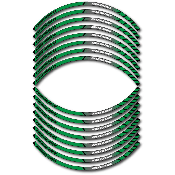 Suzuki Gsf 1200 Style 13 Wheel Stripes Stickers Decals - DecalsHouse