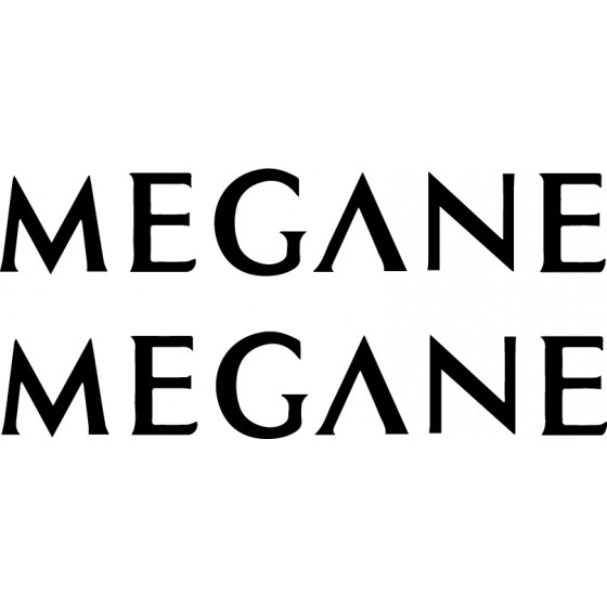 2x Renault Megane Logo...