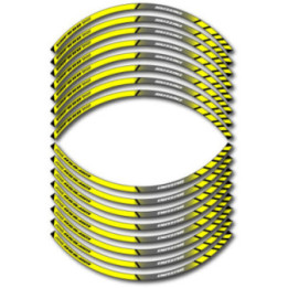 Suzuki Gsf 650 Bandit Style 7 Wheel Stripes Stickers Decals - DecalsHouse