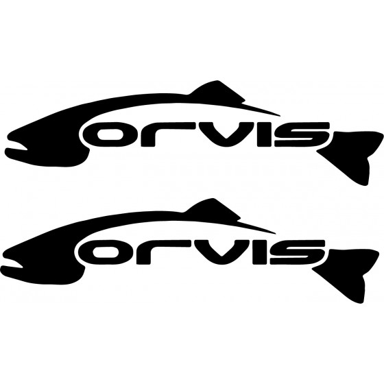 2x Corvis Fly Fishing Vinyl...
