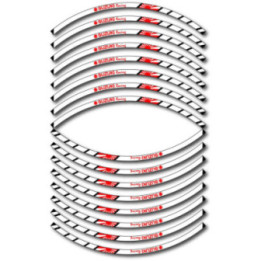 Suzuki Racing Wheel Stripes Stickers Decals - DecalsHouse