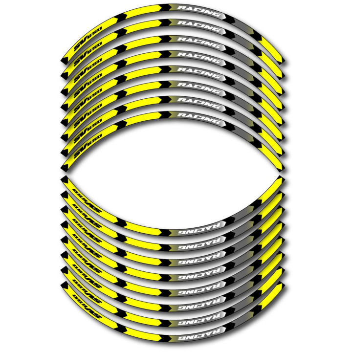 Suzuki Sv 650 Style 10 Wheel Stripes Stickers Decals - DecalsHouse