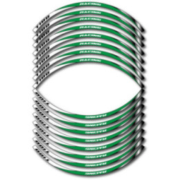 Triumph Bonneville T 100 Style 13 Wheel Stripes Stickers Decals - DecalsHouse