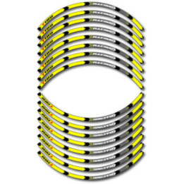 Triumph Bonneville T 100 Style 3 Wheel Stripes Stickers Decals - DecalsHouse