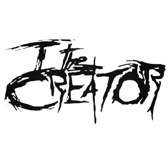 I The Creator Band Decal...