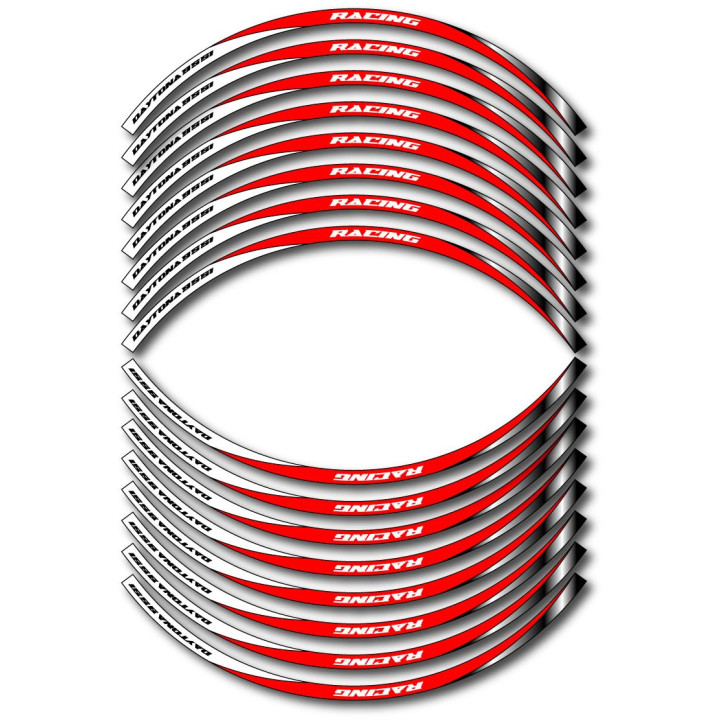 Triumph Daytona 955i Style 14 Wheel Stripes Stickers Decals - DecalsHouse