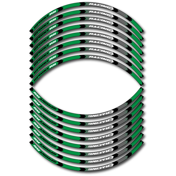 Triumph Sprint Rs Style 11 Wheel Stripes Stickers Decals - DecalsHouse