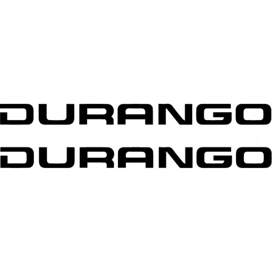2x Dodge Durango Vinyl...