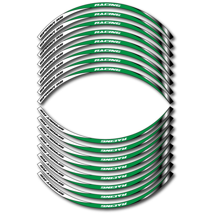 Triumph Sprint Rs Style 2 Wheel Stripes Stickers Decals - DecalsHouse