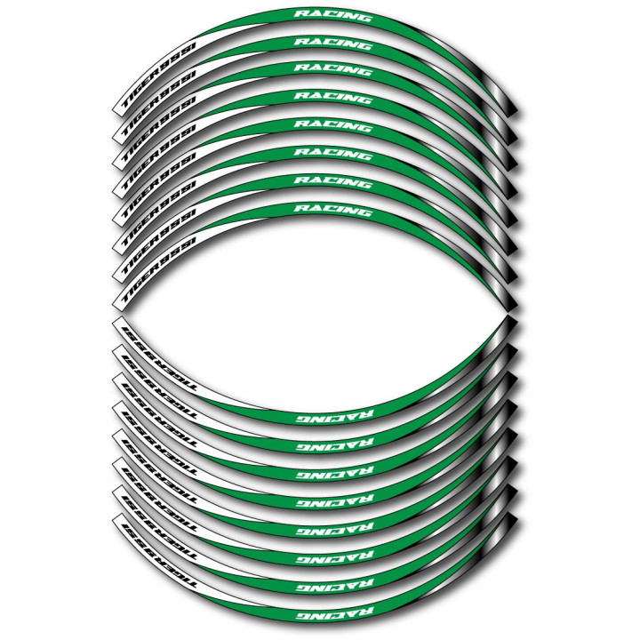 Triumph Tiger 995i Style 13 Wheel Stripes Stickers Decals - DecalsHouse