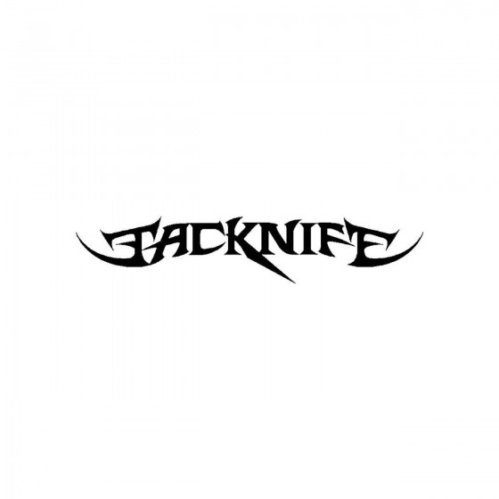 Jacknifeband Logo Vinyl Decal