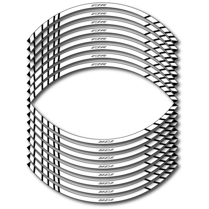Yamaha Fjr Wheel Stripes Stickers Decals - DecalsHouse