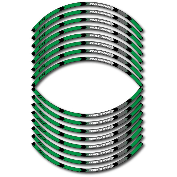 Yamaha Fz1 Fazer Style 10 Wheel Stripes Stickers Decals - DecalsHouse