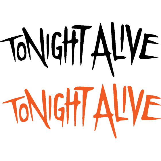 2x Tonight Alive Band Logo...