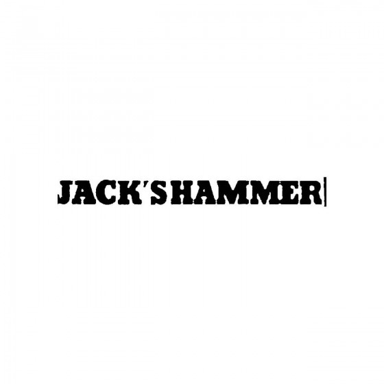 Jacks Hammerband Logo Vinyl...