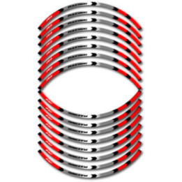 Yamaha R1 Style 3 Wheel Stripes Stickers Decals - DecalsHouse