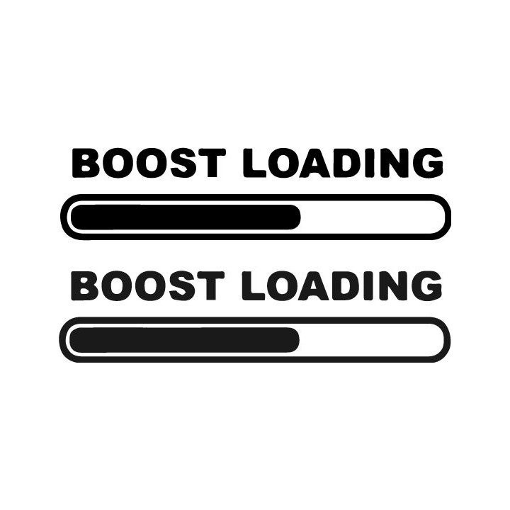 Buy Boost Loading Decal Sticker Online