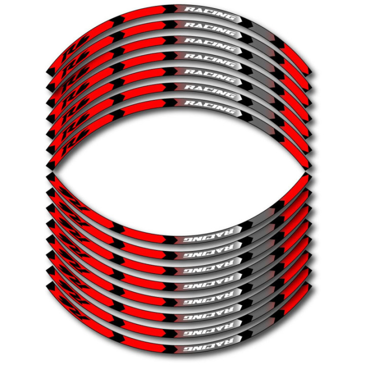 Yamaha R6 Style 11 Wheel Stripes Stickers Decals - DecalsHouse