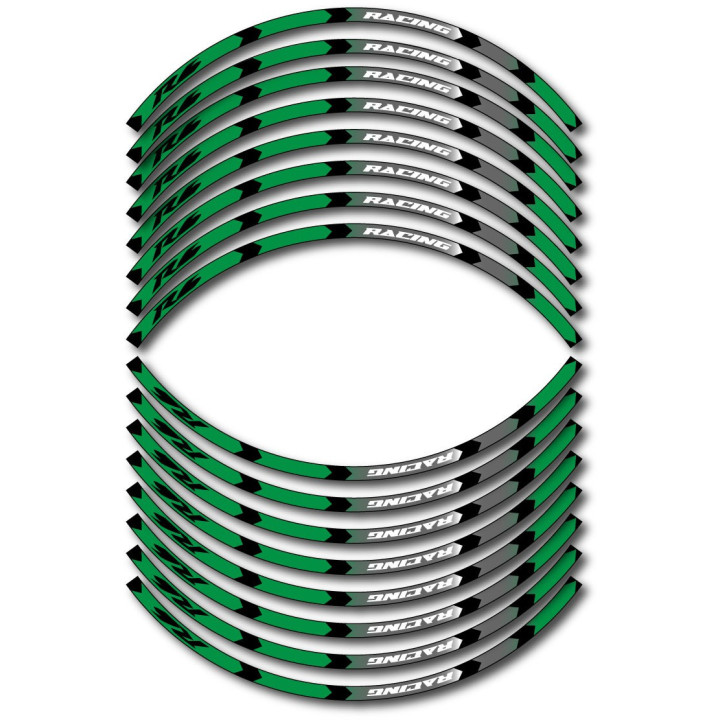 Yamaha R6 Style 13 Wheel Stripes Stickers Decals - DecalsHouse