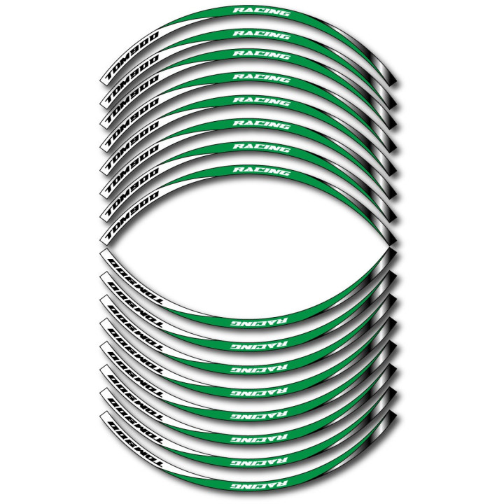 Yamaha Tdm 900 Style 13 Wheel Stripes Stickers Decals - DecalsHouse