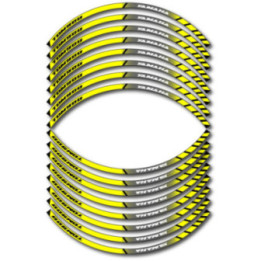 Yamaha Tdm 900 Style 3 Wheel Stripes Stickers Decals - DecalsHouse