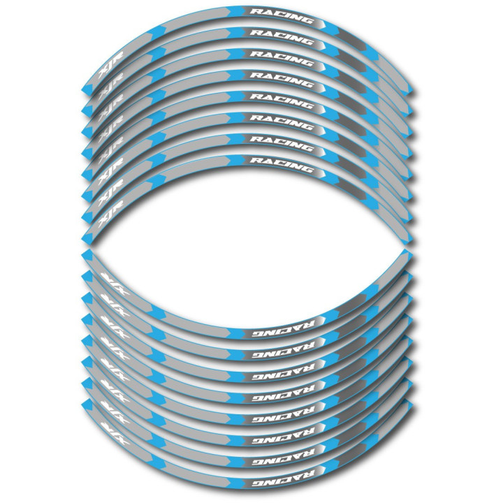 Yamaha Xjr 1300 Style 7 Wheel Stripes Stickers Decals - DecalsHouse