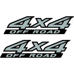2x 4x4 Off Road Dark Stickers Decals - DecalsHouse