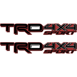 2x 4x4 Trd Sport Stickers Decals - DecalsHouse