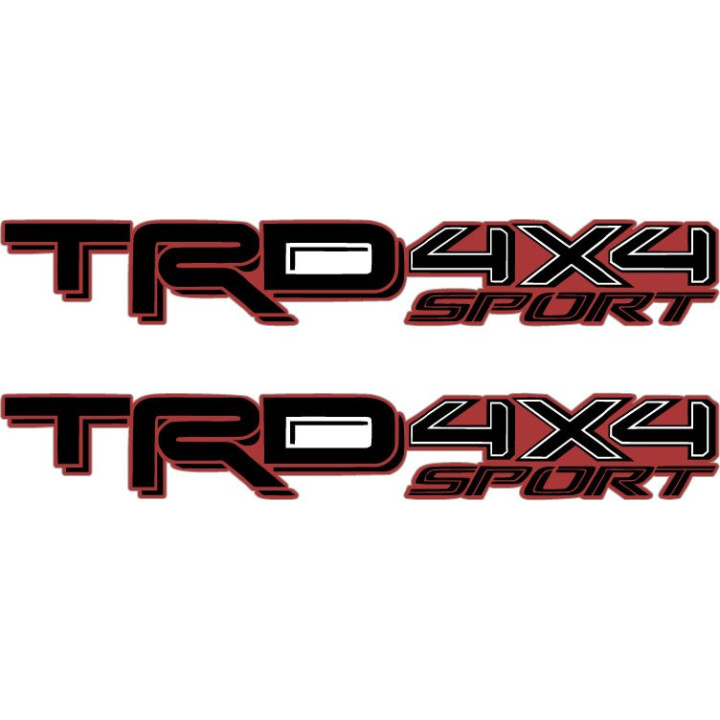 2x 4x4 Trd Sport Stickers Decals - DecalsHouse