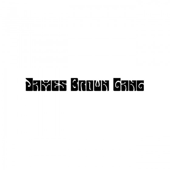 James Brown Gangband Logo...