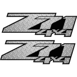 2x Z71 4x4 4wd Stickers Decals - DecalsHouse