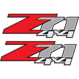 2x Z71 4x4 Stickers Decals - DecalsHouse