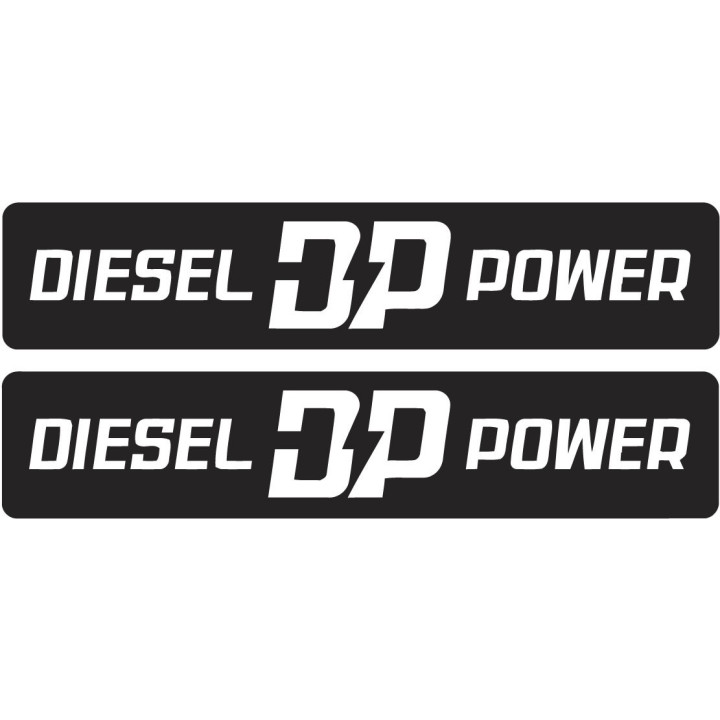 2x Diesel Power Stickers Decals - DecalsHouse