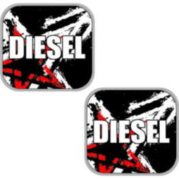 2x Diesel Style 6 Stickers Decals - DecalsHouse