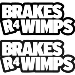 Buy Brakes R4 Wimps Decal Sticker Online