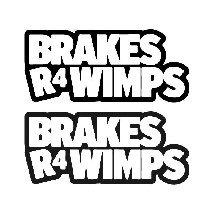 Buy Brakes R4 Wimps Decal Sticker Online