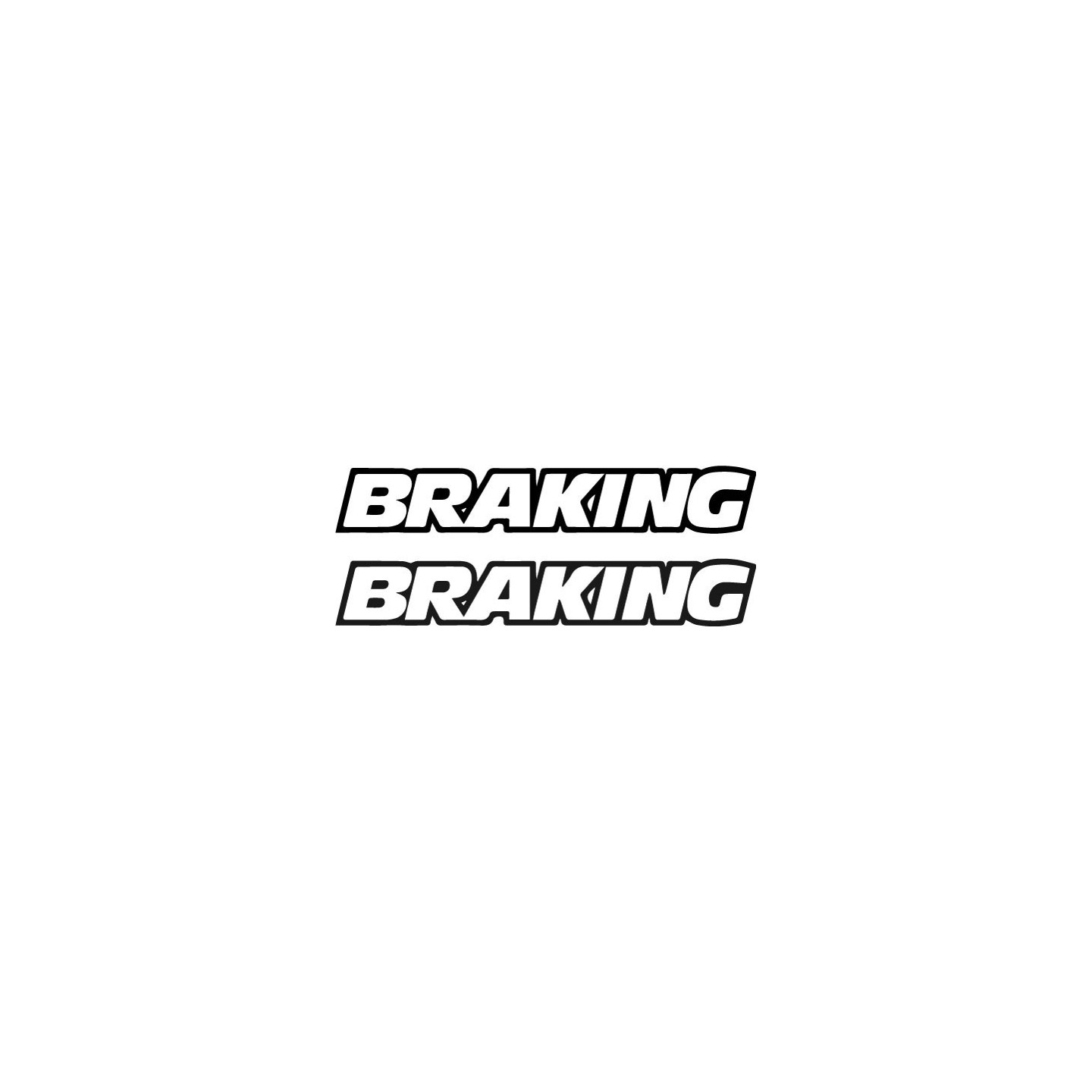 Buy Braking Sticker Online